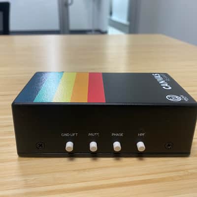 Walrus Audio Canvas Passive Re-Amp Unit 2023 - Present - Black w/ Rainbow Graphic image 3