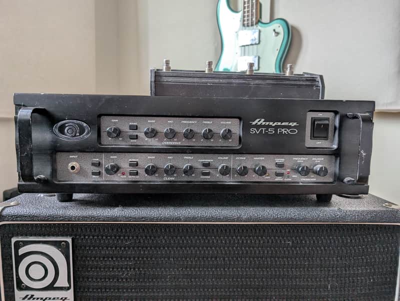 Ampeg SVT-5 PRO 1000-Watt Bass Amp Head 2002 - 2006 - Black image 1