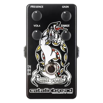 ギター Catalinbread Sabbra Cadabra 3D Sabbra Cadabra (10th Anniversary Edition) [Red] – Catalinbread Effects