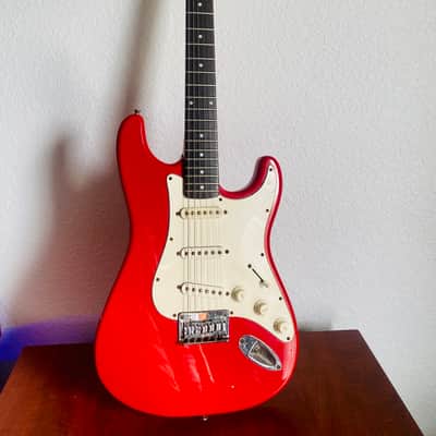 Squier Bullet Stratocaster by Fender (Red) image 3