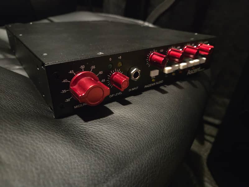 Phoenix Audio Ascent One EQ Microphone Preamp 2019 - Present - Black image 1