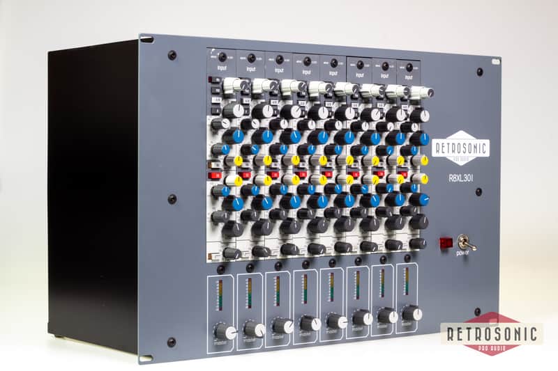 Retrosonic Pro Audio R8XL301 Midas XL3 8-Channel Mic Pre and EQ image 1