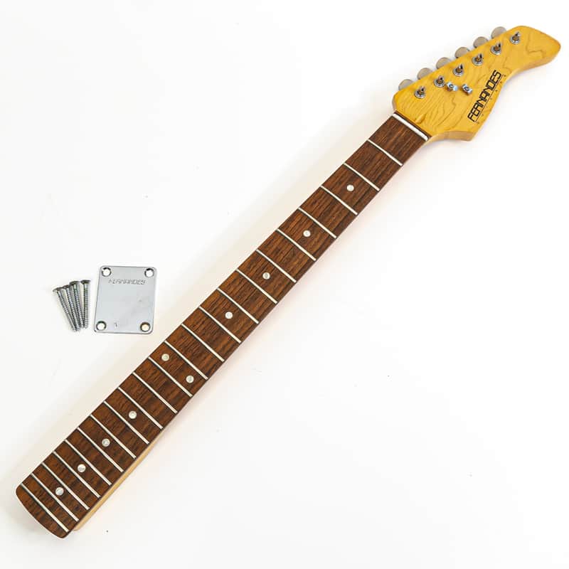2005 Fernandes Loaded Rosewood Neck w/ Vintage Tuners, Satin Finish, 1-5/8” Nut Width image 1
