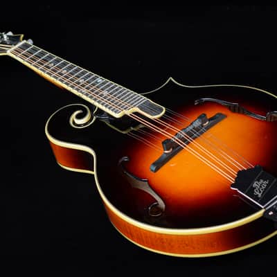 The Loar LM-500 Contemporary F-Style Mandolin 2016 - Vintage Sunburst image 4