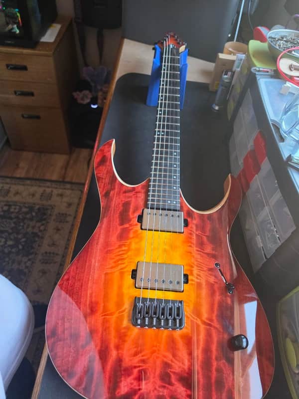 Mayones Duvell Elite 6 2025 - Lava Burst image 1