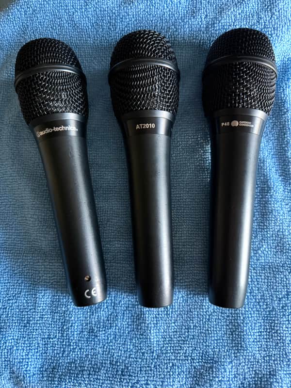 Audio-Technica AT2010 Handheld Condenser Microhone 2010s - Black image 1