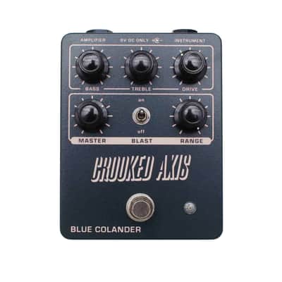 Blue Colander - Crooked Axis / Power boost overdriver distortion fuzz colorsound image 1