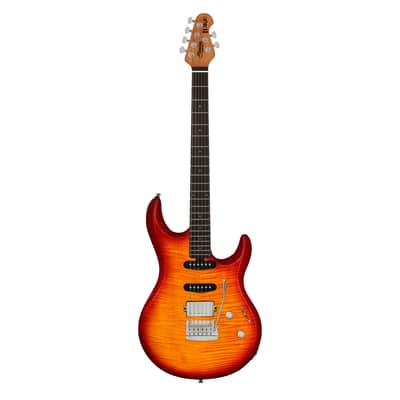 Sterling by Music Man Luke HSS Guitar - Heritage Cherry Burst - Open Box image 2