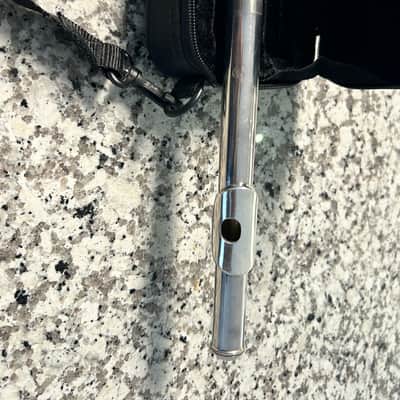 Yamaha YFL-281 Standard Inline G C-Foot Flute 2010s - Silver image 5