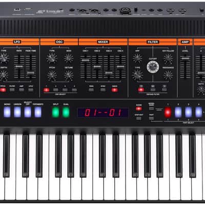 Roland Jupiter-X 61-Key Synthesizer 2019 - Present - Black image 1
