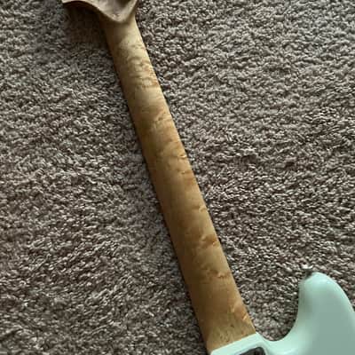 Fender American Performer Mustang - Satin Sonic Blue, Musikraft Neck Upgrade image 9