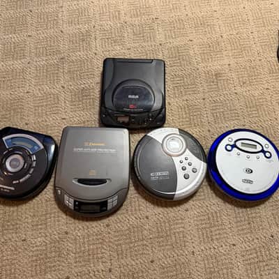 Lot of 5 AS IS Defective Portable Cassette & CD Players Walkman Panasonic Rare image 2