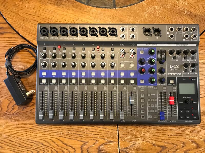 Used Zoom LiveTrak L-12 Digital Mixer/Recorder image 1