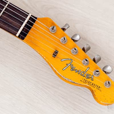 Fender Custom Shop 1963 Telecaster Heavy Relic Dirty Shell Pink, Featherweight image 4