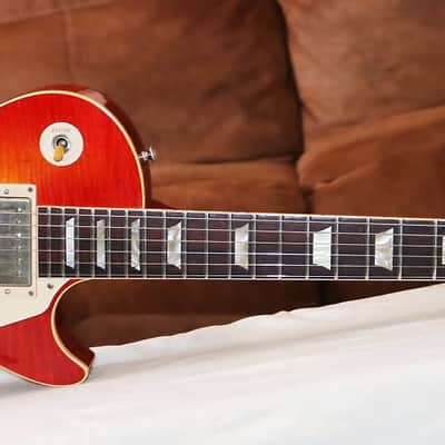 2007 Gibson Custom Shop Les Paul 1958 Reissue Aged Chambered body with OHSC / Video Tour image 2