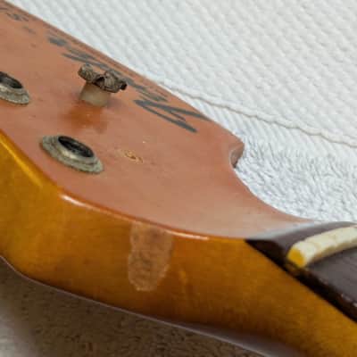 Authentic 1969 Fender STRATOCASTER NECK - Beautiful Rosewood & Refretted image 18