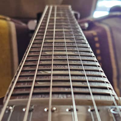1968 Epiphone Riviera E360-TD - Sunburst - Owned By Hollis Calvert (Peavey AR) image 7