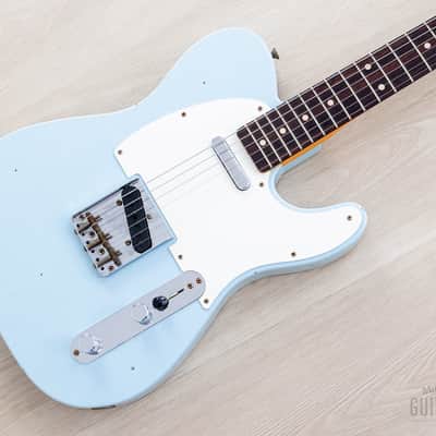 Fender Custom Shop '59 Telecaster Journeyman Relic Sonic Blue image 1