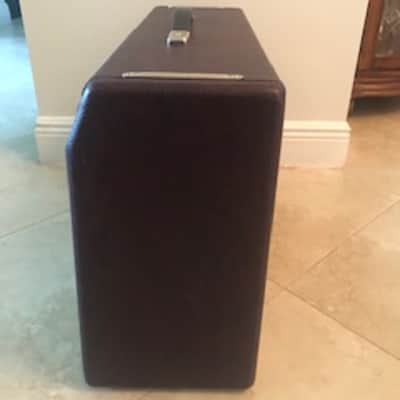 Fender '65 Deluxe Reverb Reissue "Bordeaux Blues" FSR Limited Edition 22-Watt 1x12" Guitar Combo 2012 - 2014 - Wine Red image 4