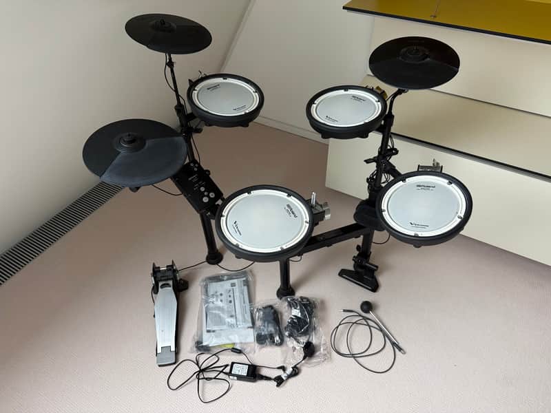 Roland TD-1KPX2 V-Drums + Spare Cables & Quiet Beater image 1