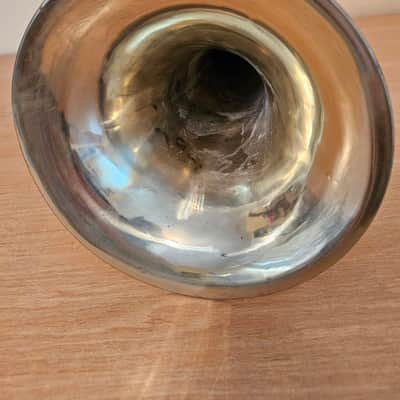 Alto Wind Brass Musical Instrument USSR Soviet Alt Vintage and Rare image 6