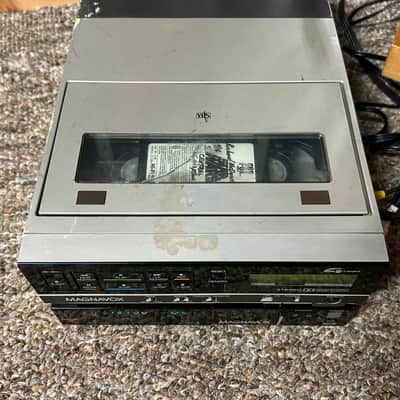Vintage Magnavox VR8458SL01 Portable VHS Player w/ Tuner Adapter Dock TESTED ✅ image 22