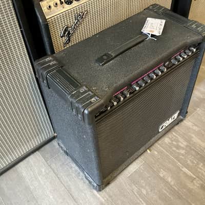 Crate Stealth 50 Model GT-50 2-Channel 50-Watt 1x12" Guitar Combo 1990s - Black used image 2