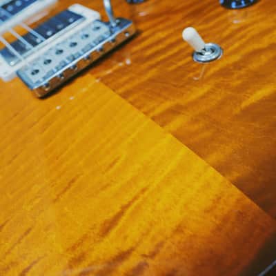 PRS CE 24 Semi-Hollow Burnt Amber Sunburst image 4