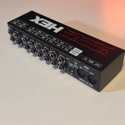 Voodoo Lab HEX MIDI Controlled Audio Loop Switcher image 3
