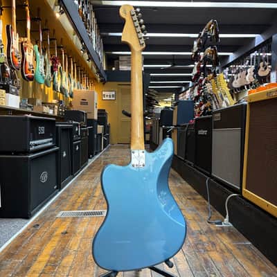 Fender Custom Shop 1964 Jaguar Journeyman Relic Electric Guitar Faded Aged Lake Placid Blue w/Hard Case image 6