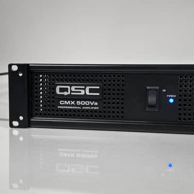 QSC CMX 500Va Professional 2-Channel Power Amplifier Rack Mountable image 4