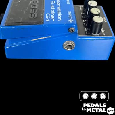 Boss CS-3 Compression Sustainer (Black Label) 1992 - 1997 - Blue  X13189 image 5