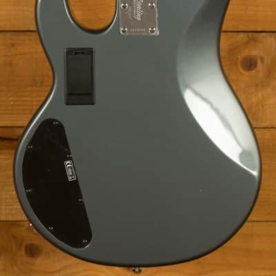 Sterling RAY34HH StingRay HH Bass - Charcoal Frost image 2