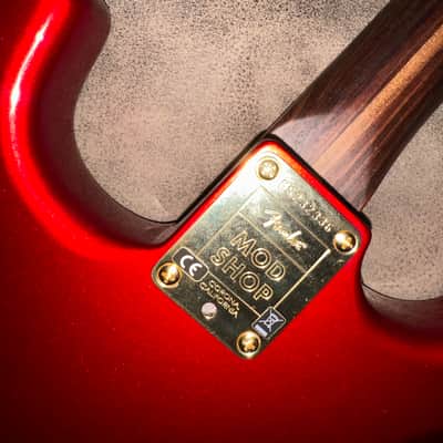 Fender Mod Shop Stratocaster 2024 - Candy Apple Red Metallic image 10