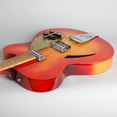 Rickenbacker Model 335F Semi-Hollow Body Electric Guitar (1959), ser. #2V126, black hard shell case. image 7