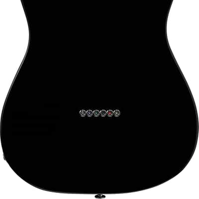 Ibanez Josh Smith Signature 6 String Electric Guitar w/Case - Black (FLATV1BK) image 9