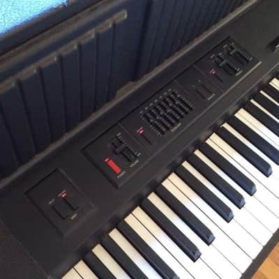 Yamaha Cp-60 upright electric grand piano 1986 Black MIJ image 7