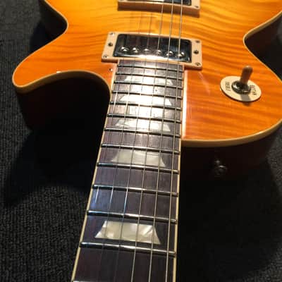 No.042521 Orville by Gibson LP STANDARD LD Flamed Maple Top EX lightweight image 5