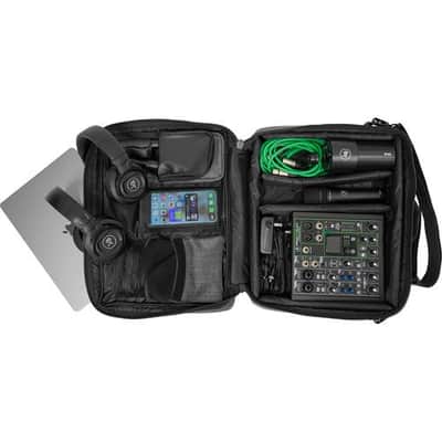 Mackie Compact Mixer Carry Bag Custom for Compact Mixers and Accessories - ProFX6v3/ProFX6v3+/MobileMix/DLZ Creator XS image 4