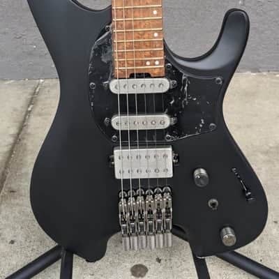 Mint Ibanez Q54BKF Quest Series Solid Body 6 String Electric Guitar - Flat Black image 3