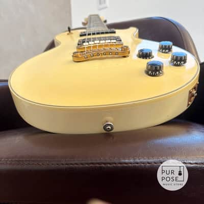 Aria Pro II PE-Deluxe Ivory 1980s Made in Japan (Matsumoku) image 12