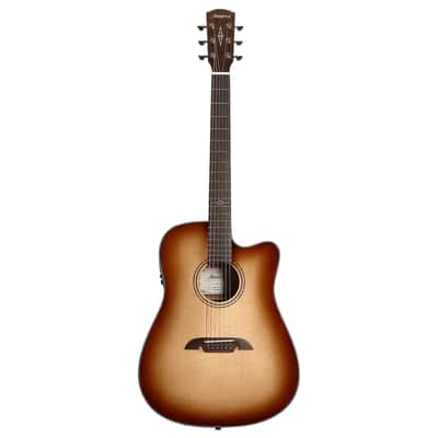 Alvarez Artist Dreadnought Guitar Acoustic Electric Shadowburst with Cutaway (AD60CE_Shadowburst) image 2