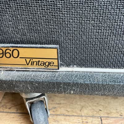 Marshall 1960B Lead 300-Watt 4x12" Straight Guitar Speaker Cabinet 1998 - Present - Black image 2