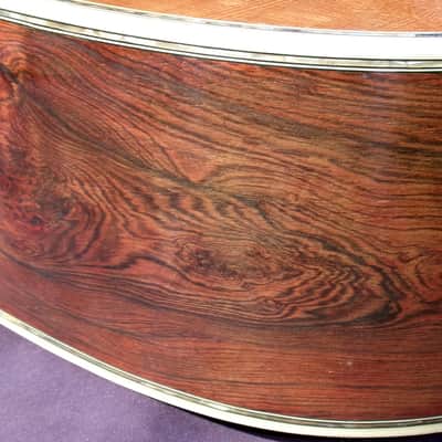 K Yairi YW-1000 Hand Crafted B. Rosewood Jacaranda Japan Vintage 1974 with Low Action image 16