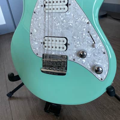 Ernie Ball Music Man Silhouette Special HH (CUSTOM) 2013 Surf Green image 2