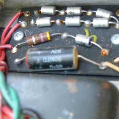 Fender Bandmaster drip edge ab763 1967 image 13