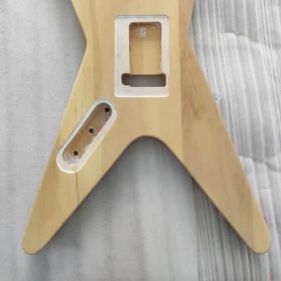 Army Green Basswood Guitar HH Body DIY Project image 4