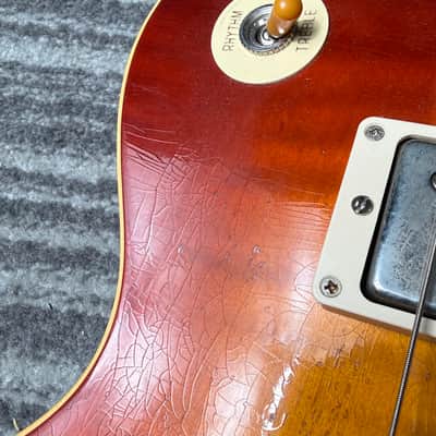 Gibson Custom Shop M2M Murphy Lab Light Aged R9 '59 1959 Les Paul Standard Reissue - Washed Cherry Sunburst image 8