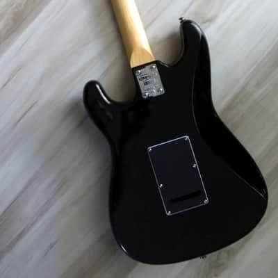1986 Kramer Vintage ZX30 Black Strat style Electric Guitar PLAYS Awesome image 3