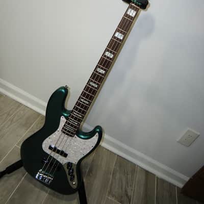 2014 Fender USA Adam Clayton Jazz Bass Sherwood Green - U2 * First Year Made image 5